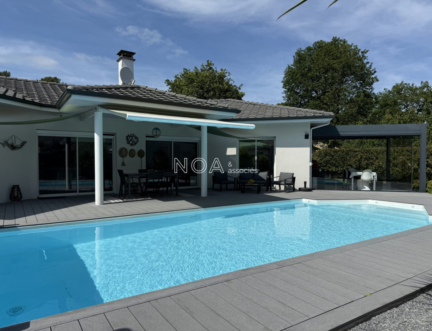 Maison contemporaine aux belles prestations